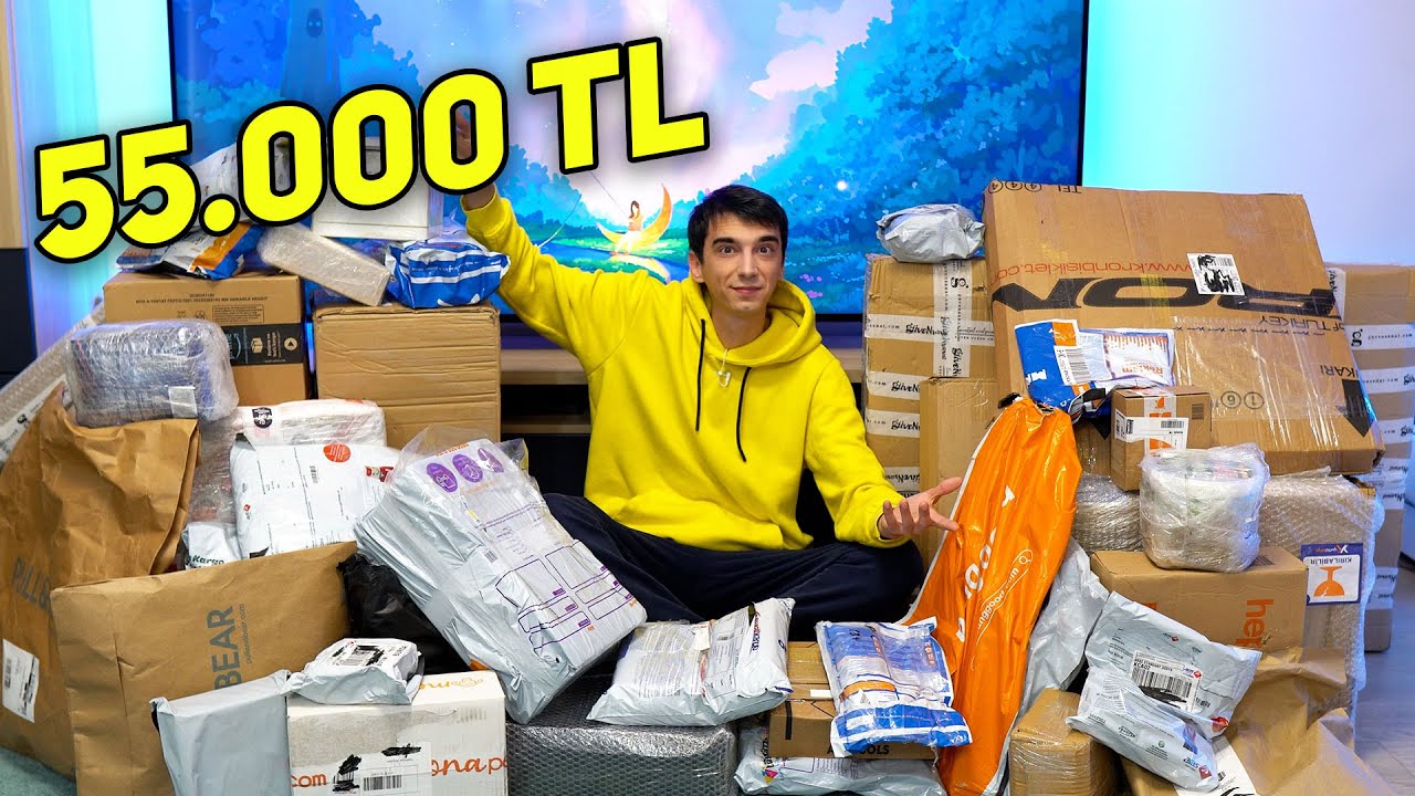 BU SEFER 55.000 TL Toplu Paket Açılışı!