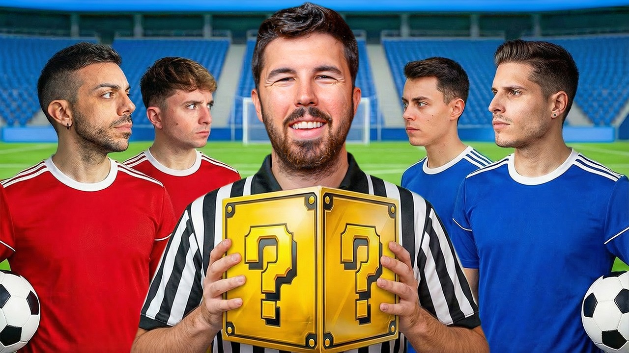 Competición de Futbol con YouTubers