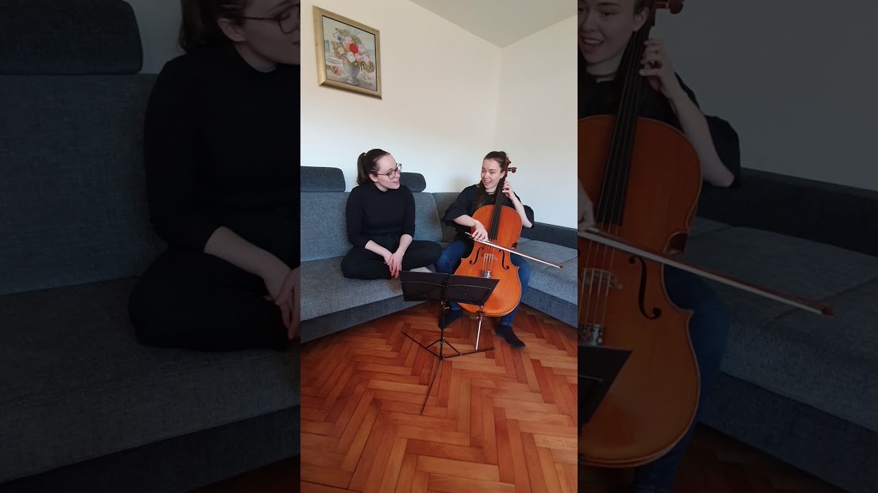 Nina Pušlar - PUSTI ME (Cover Manca & Monika - vokalni duet z violončelom)