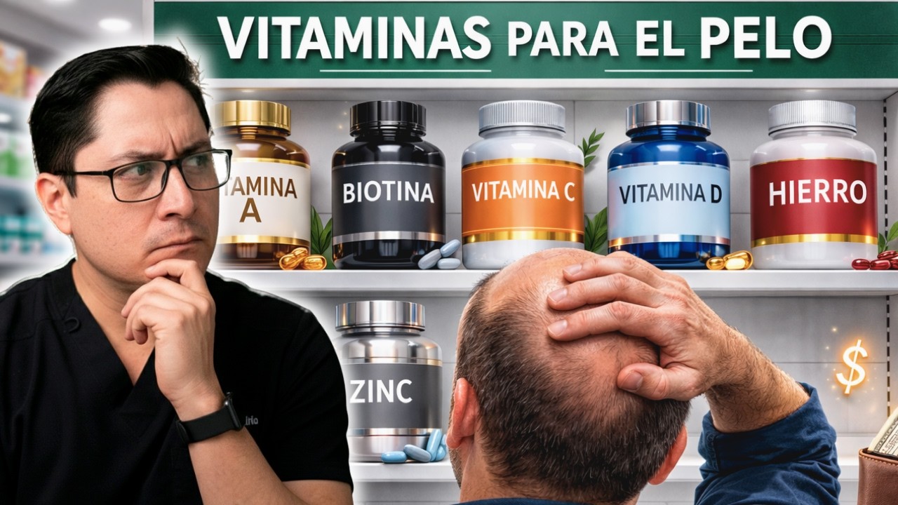 DERMAT&Oacute;LOGO explica: Qu&eacute; TOMAR (y qu&eacute; NO) para frenar la CA&Iacute;DA DE PELO