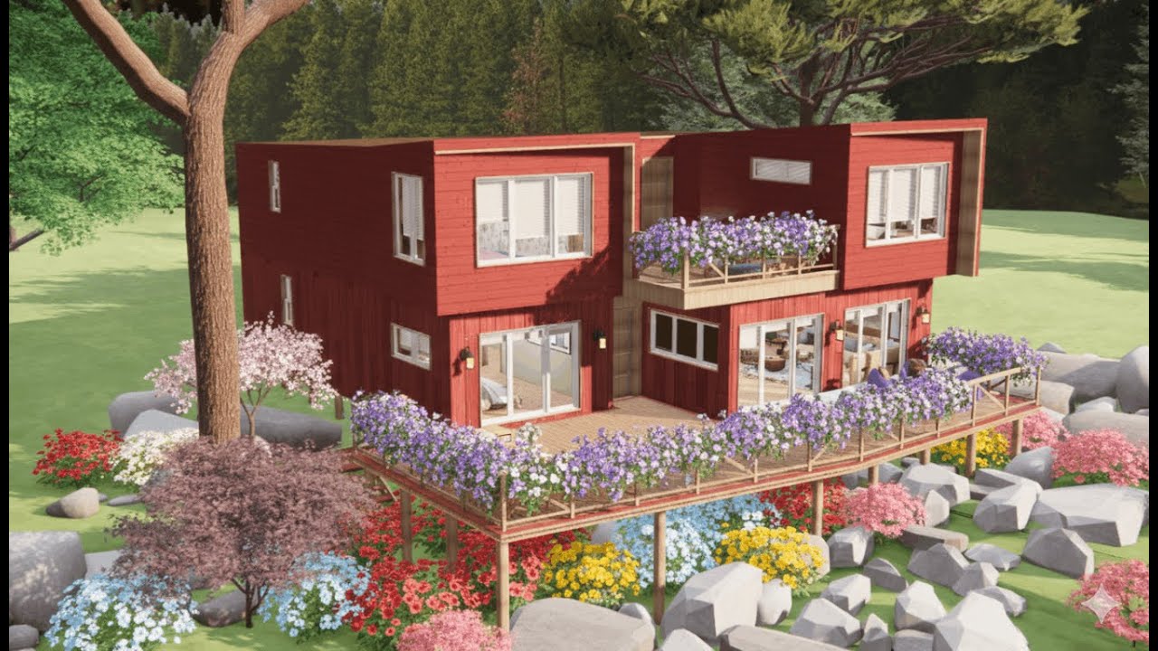 Charming Small Home Design 10 x 11 Meters (33 x 36 ft) | 110 SQM Modern House