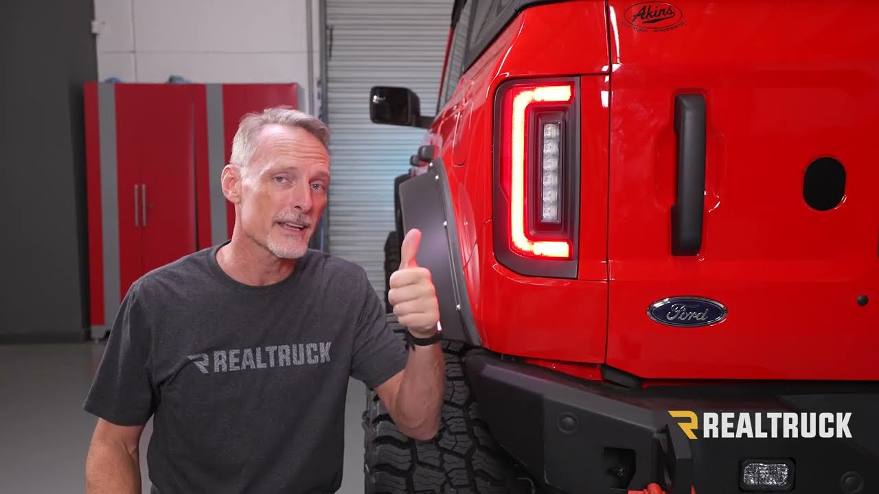 How to Install How to Install Oracle Series Flush Mount LED Tail Lights on a on a 2022 Ford Bronco