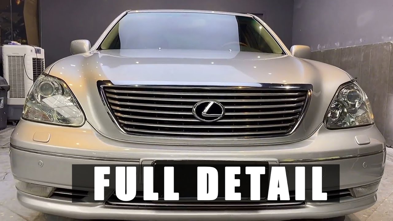 Lexus LS430 | How I Refreshed a 15-Year-Old Car | Deep Clean Interior Details