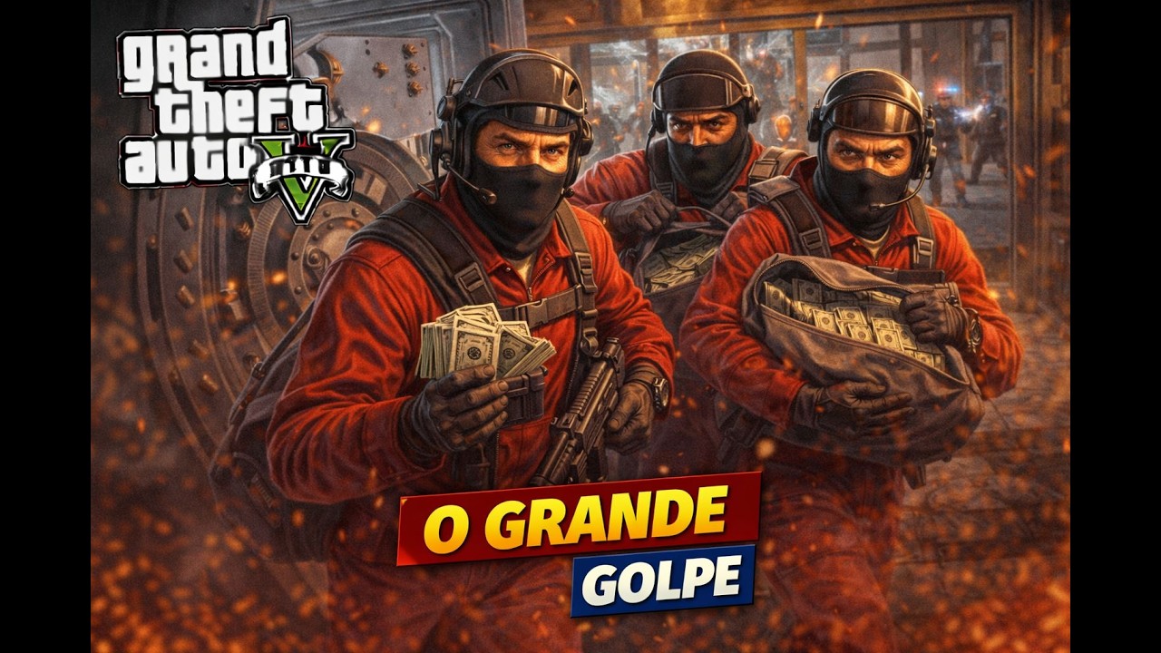 O GRANDE GOLPE - GTA V