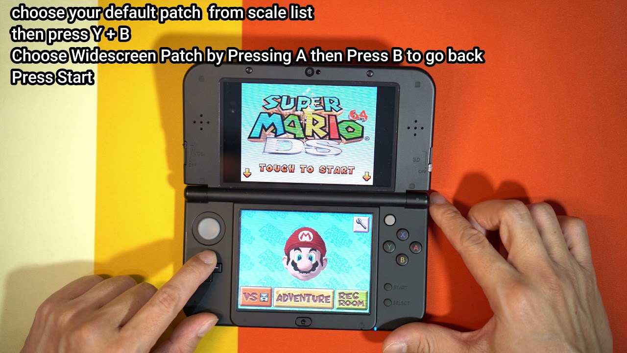 Widescreen Nintendo DS on 3DS (newest widescreen vid: https://www.youtube.com/watch?v=_rR32gO5Z1c )