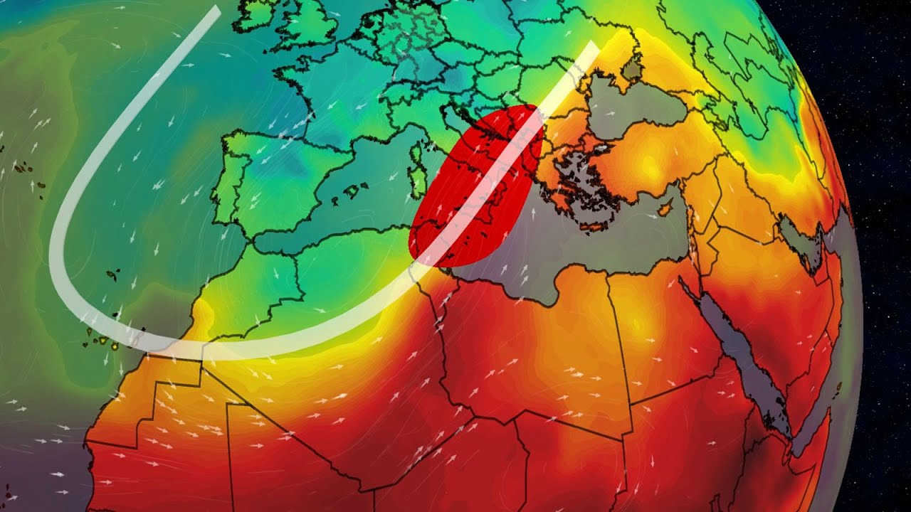300 Liter Regen in 48 Stunden! Polarluft z&uuml;ndet Regenbombe am Mittelmeer