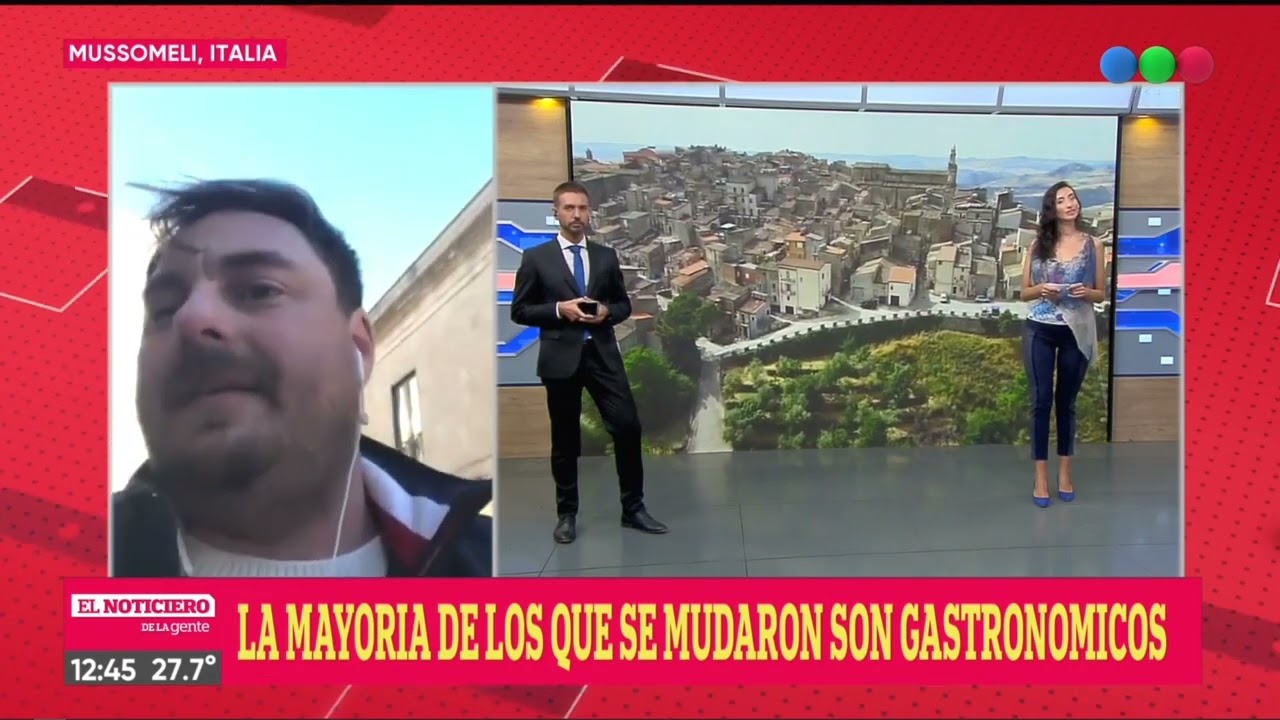 18 rosarinos a Sicilia con casas por un euro - Telefe Rosario