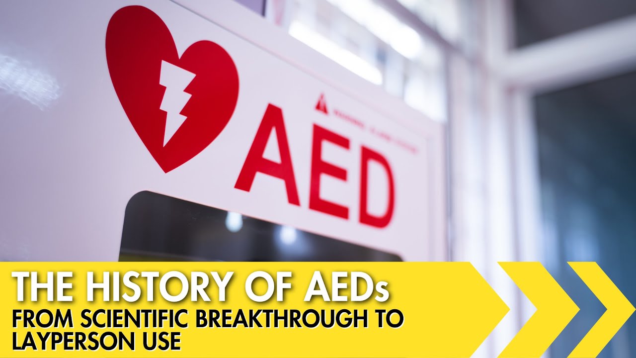 The history of the #AED from scientific breakthrough to layperson use
