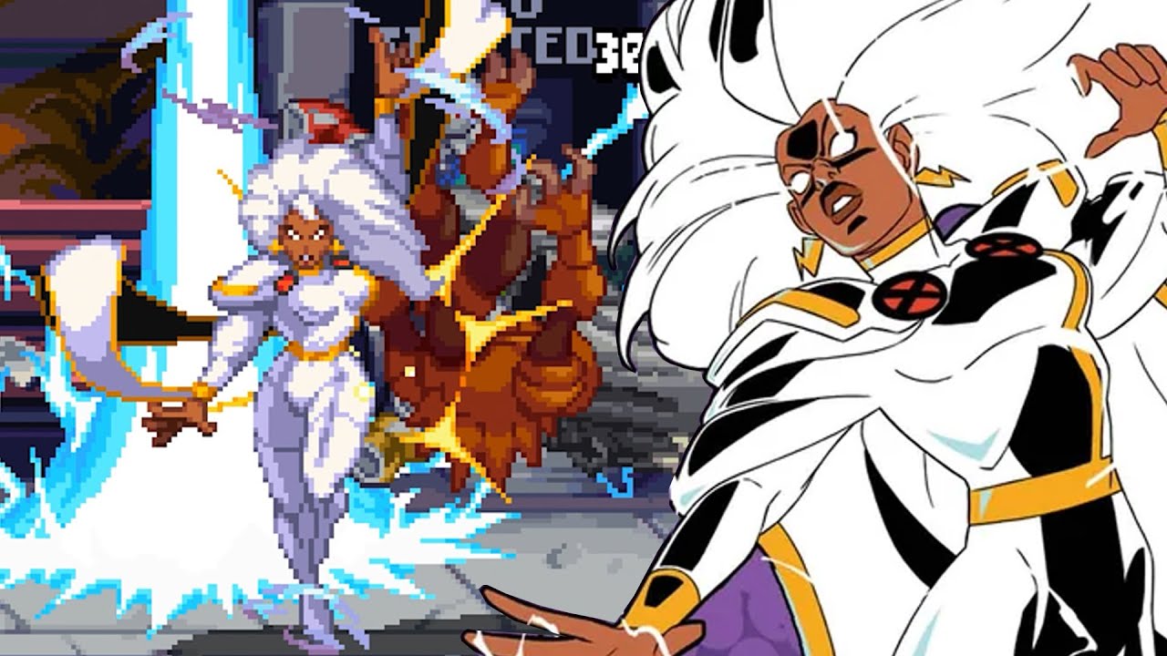 Marvel Cosmic Invasion - Storm Complete Moveset
