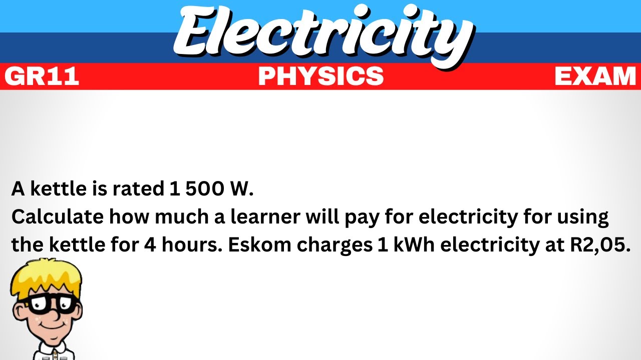 Cost Electricity Grade 11