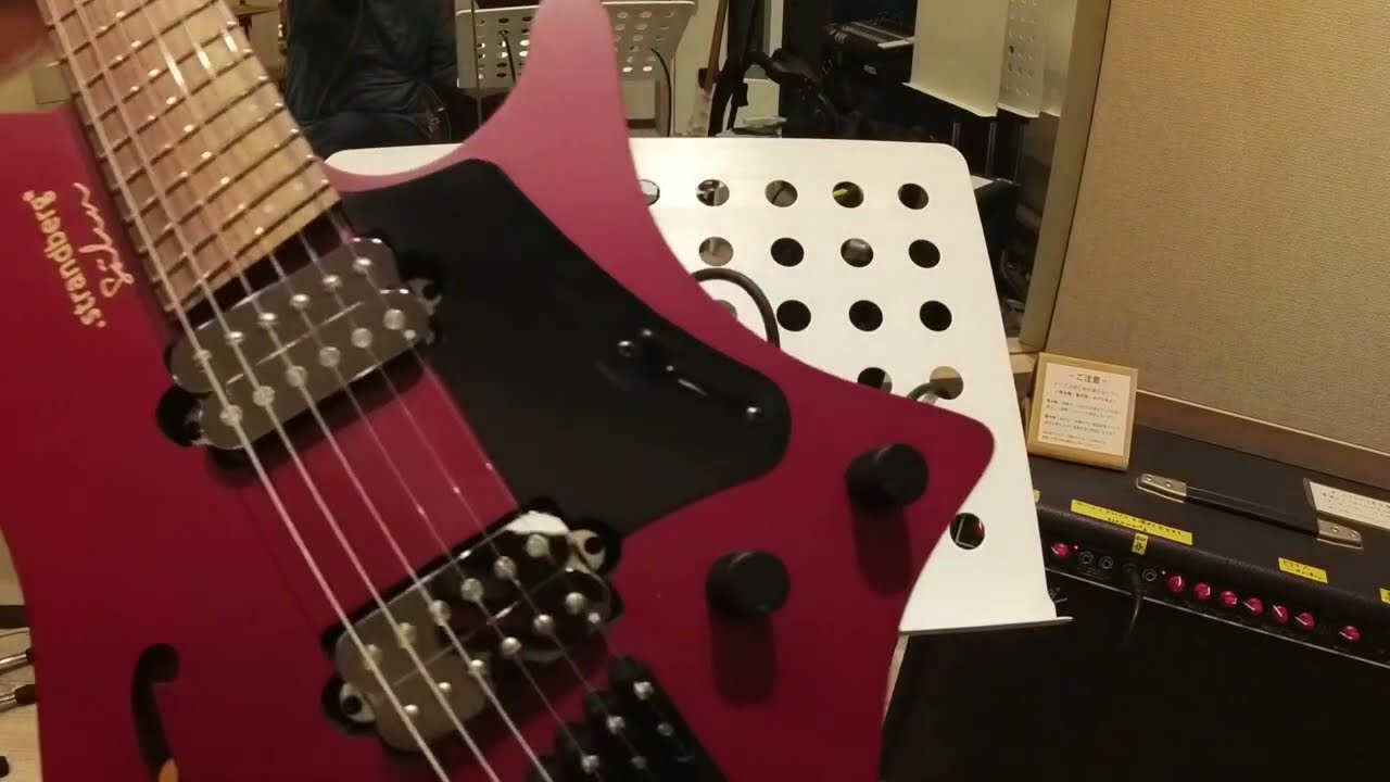 22min No Talk - CabaFace Bleed β  TEST .... with strandberg* Salen Jazz