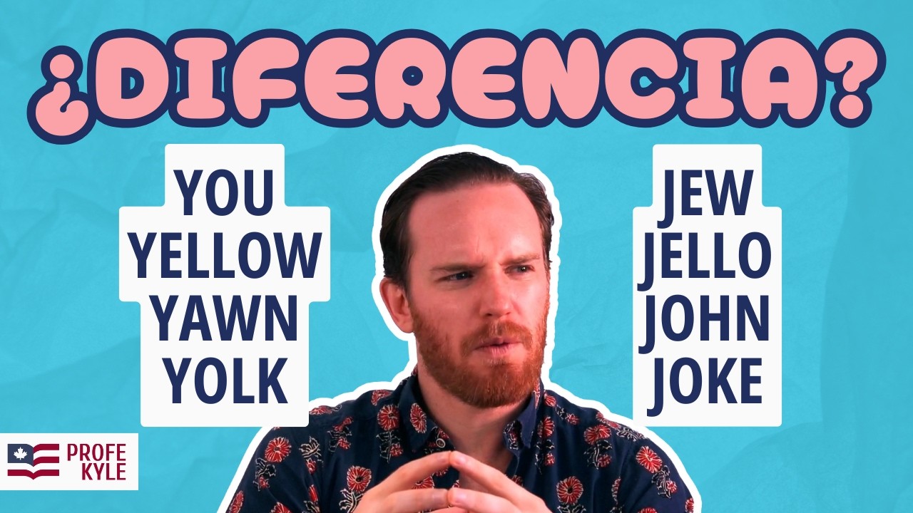 ¿Pronuncias YOU como judío en inglés? | Profe Kyle