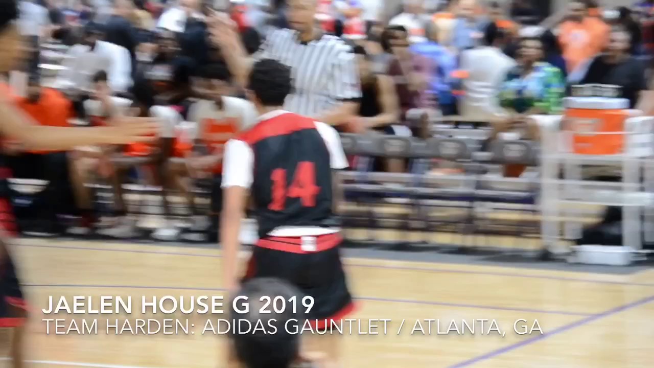 Jaelen House G 2019 - Team Harden - Adidas Gauntlet: Atlanta, Ga