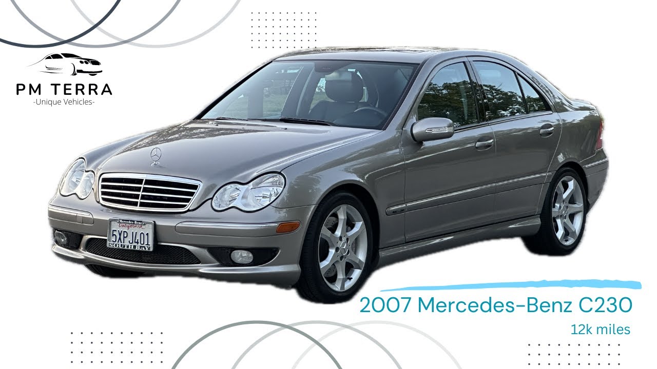 2007 Mercedes-Benz C230 12k miles