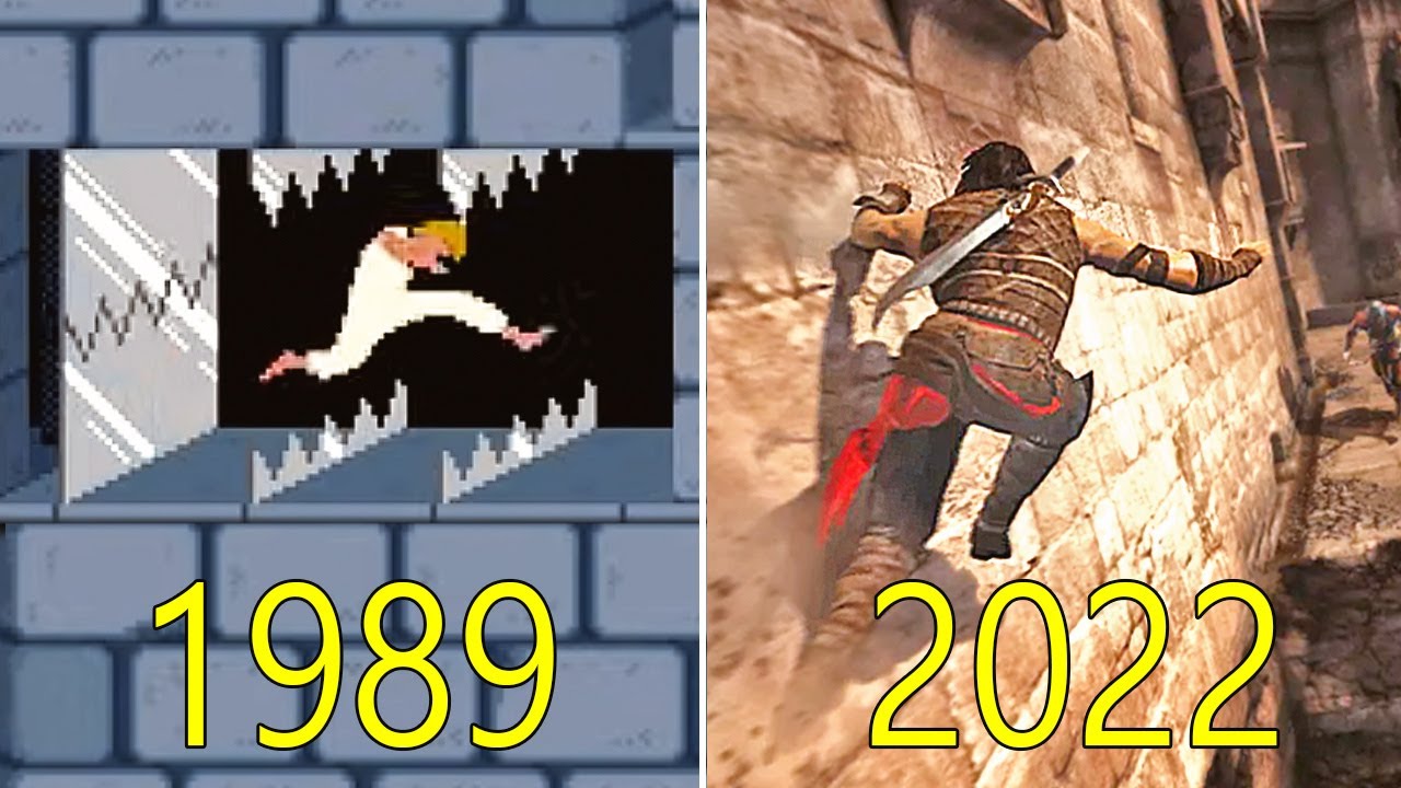 Эволюция игр Prince of Persia с фактами 1989-2022