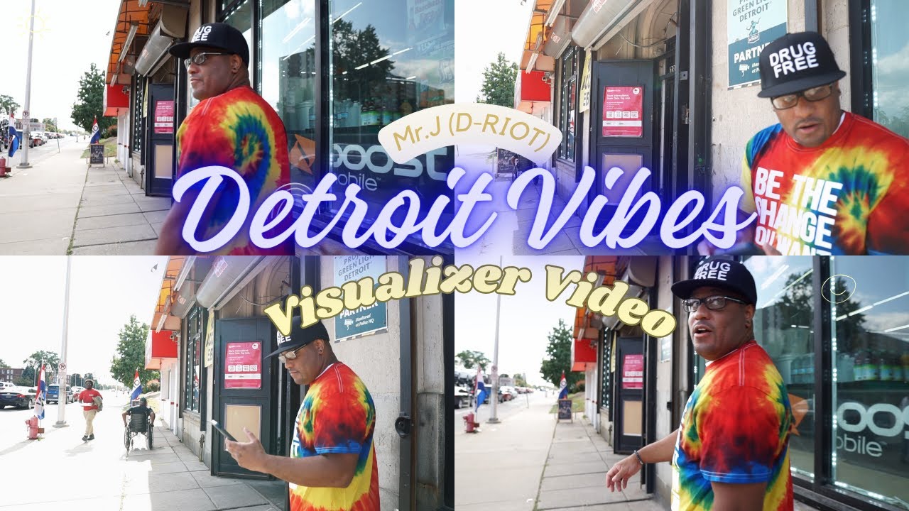 Mr.J (D-RIOT) - Detroit Vibes (Visualizer Video)