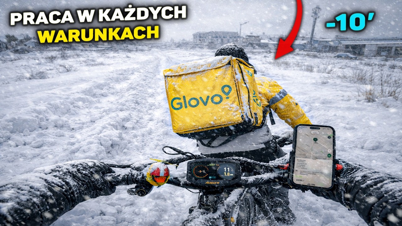 AUSOM L1 MAX W PRACY KURIERA ZIMĄ !! TEST I RECENZJA