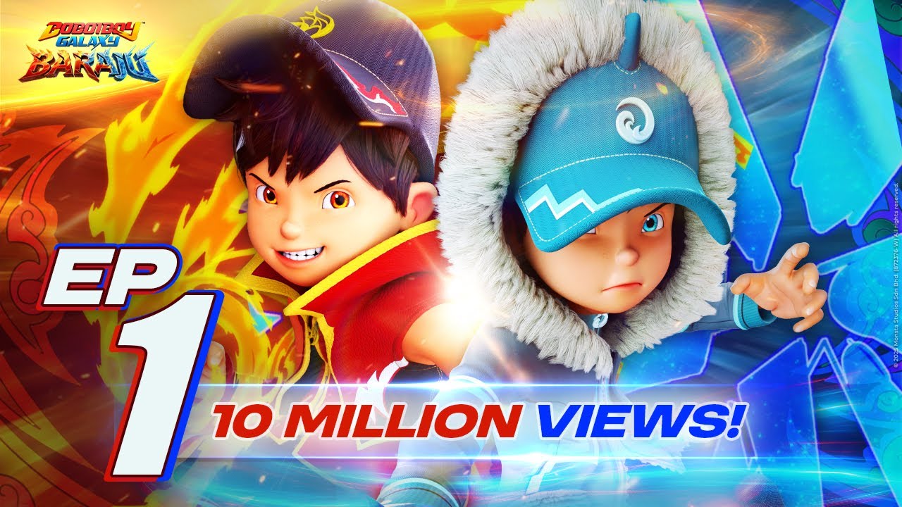 EP01 - BoBoiBoy Galaxy Baraju | Sehangat Bara, Sedingin Salju