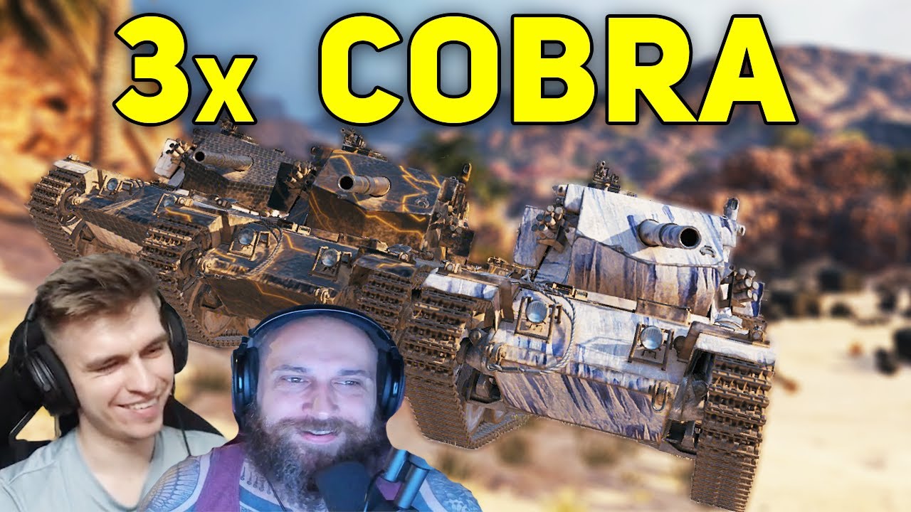 POTRÓJNY PLUTON 3x COBRA z Cyganem i Piotrem!