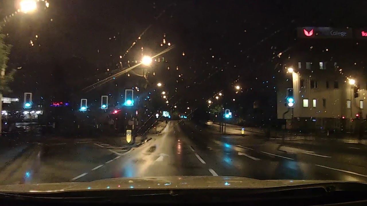 Night Drive How Many Traffic Lights Walsall Ring Road