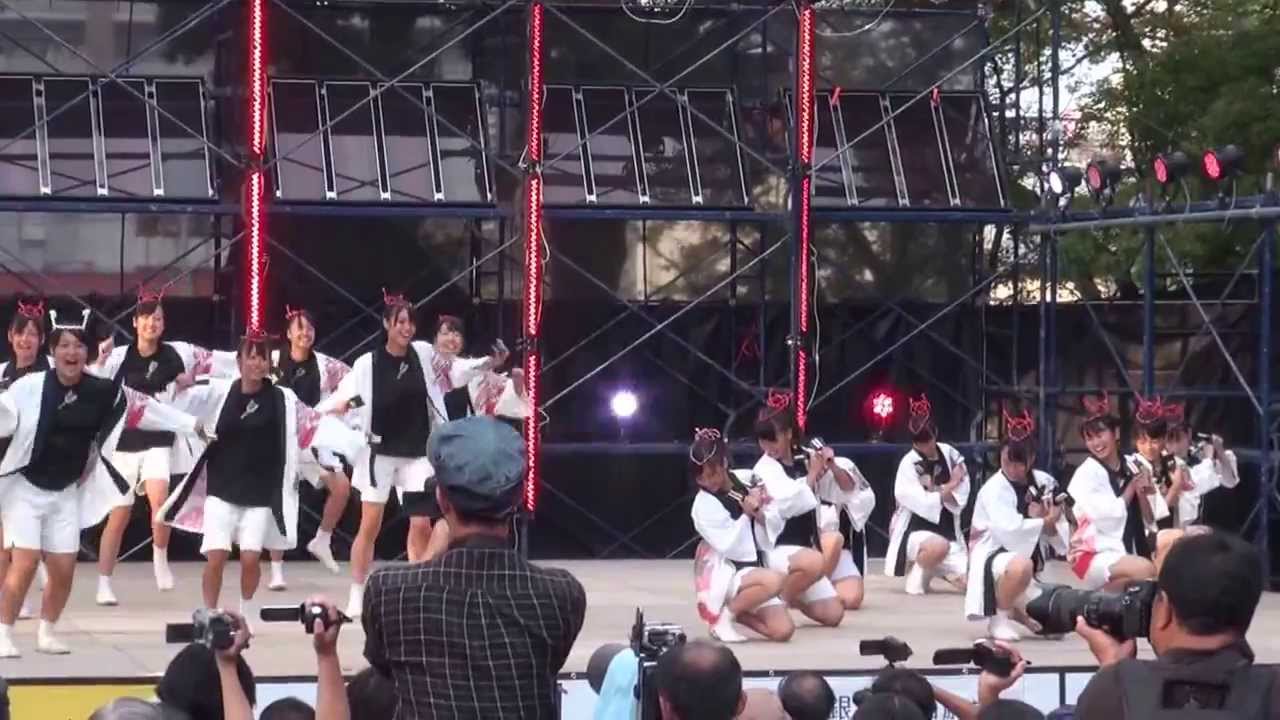 平塚学園高校　ODAWARAえっさホイおどり2013二の丸