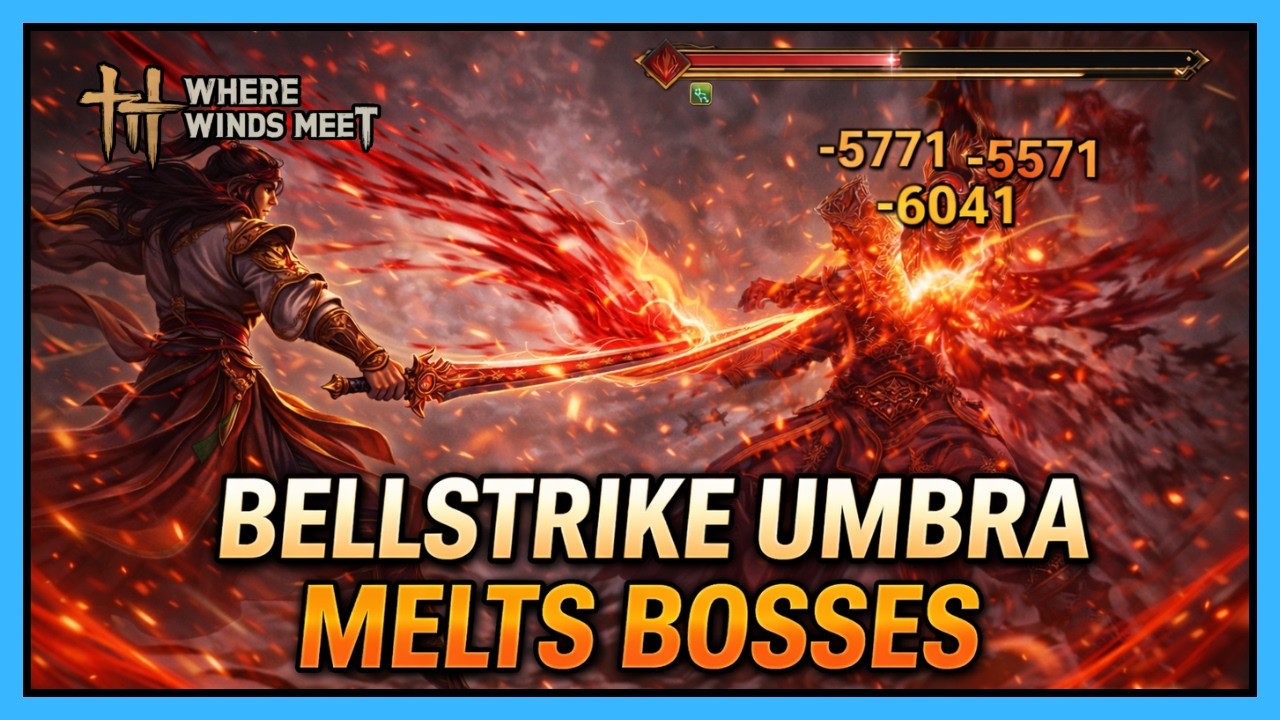 Bellstrike Umbra Build | Strategic Sword + Heavenquaker Spear DoT Melter | Where Winds Meet