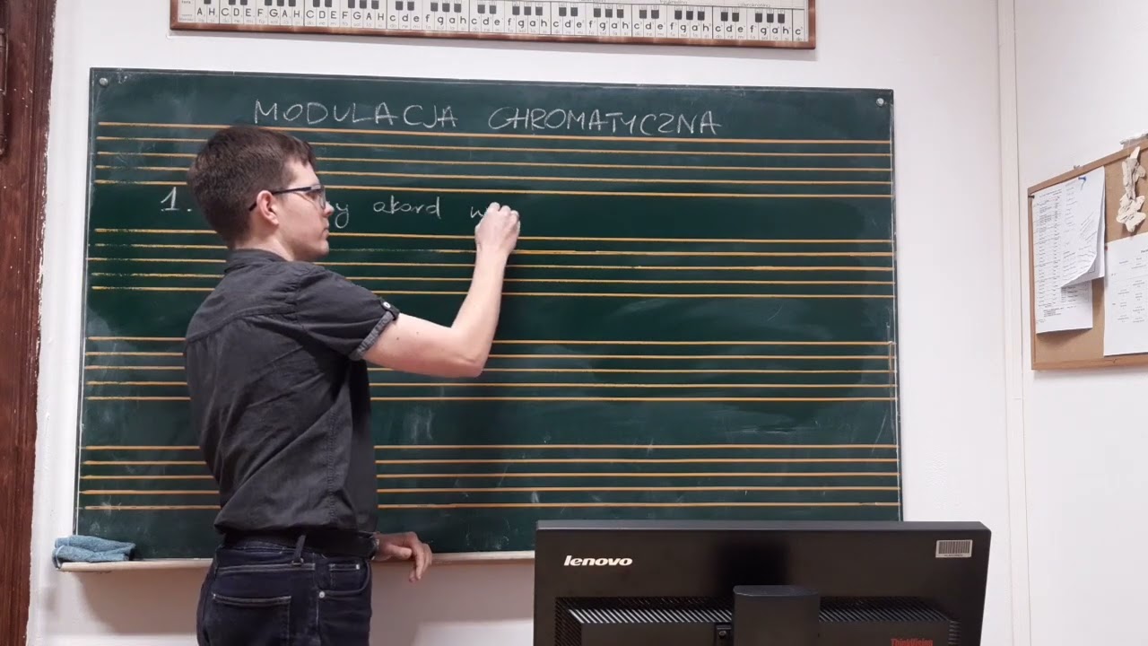 Modulacja chromatyczna - spos&oacute;b przeprowadzania