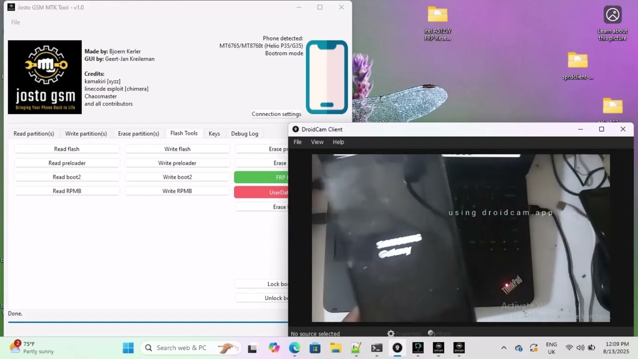 Samsung Tab A7 Lite SM-T225N FRP Bypass & Factory Reset | Josto GSM MTK Tool