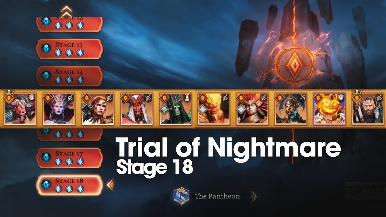 Trial of Nightmare - Stage 18 | Watcher of Realms