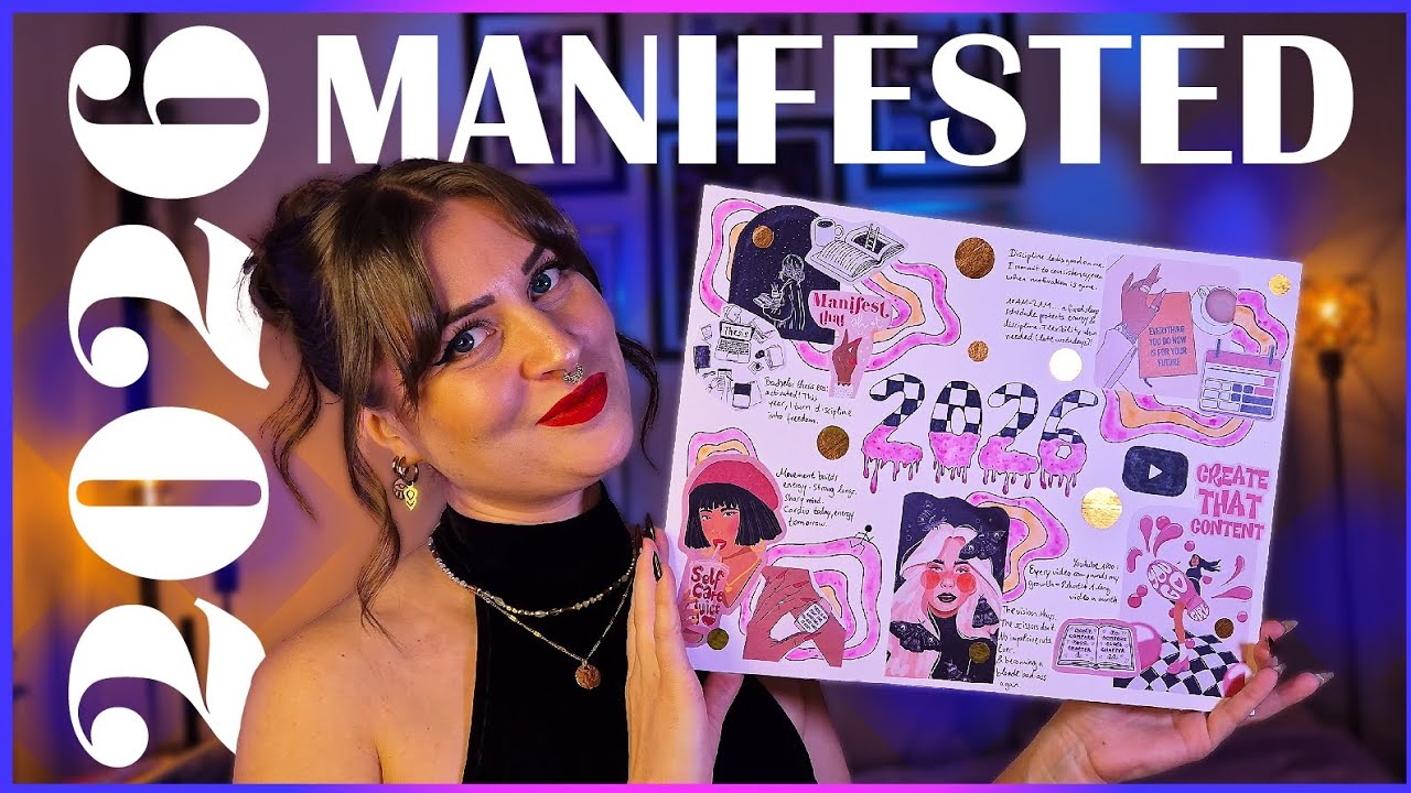 This is the Energy I’m taking into 2026 - Vision Boarding with my Bestie ✨