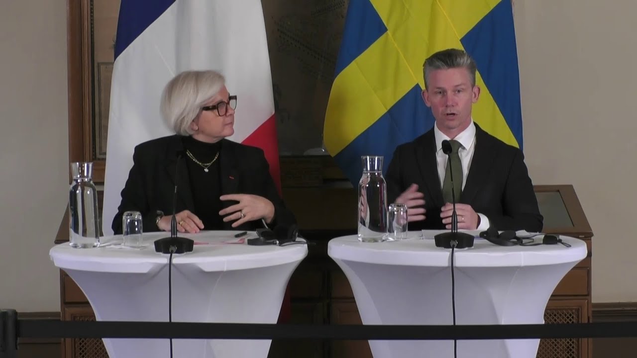 Interpreted to English: Press conference with P&aring;l Jonson and Catherine Vautrin