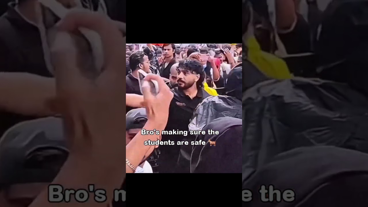 RAFTAAR AT PROTEST HELPING STUDENTS 💎🫡 #raftaar #cjp #protest #bjp #dhhsemi