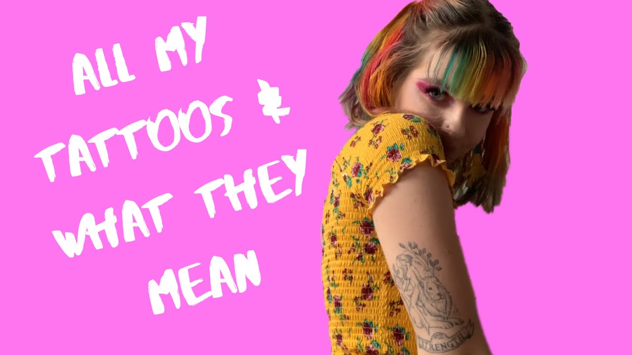 My Tattoos Explained and How Much They Hurt