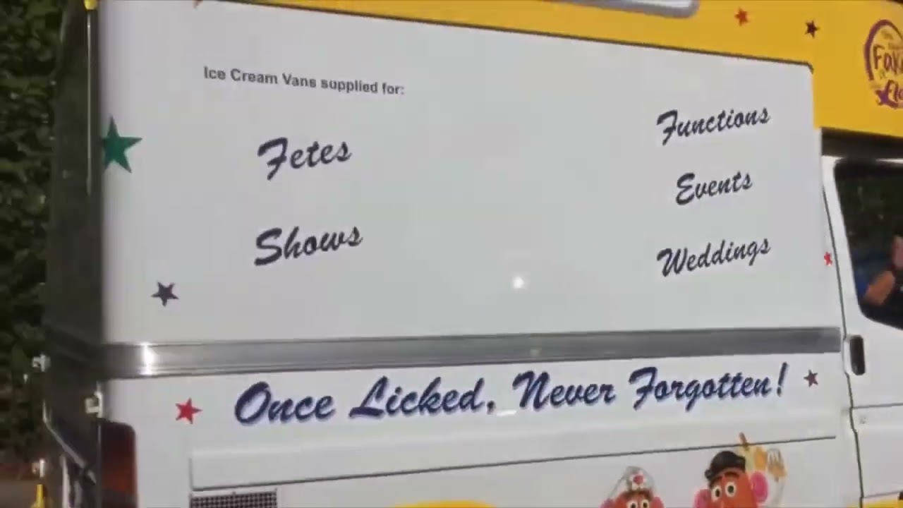 A compilation of ferrets ice cream van playing chimes!!