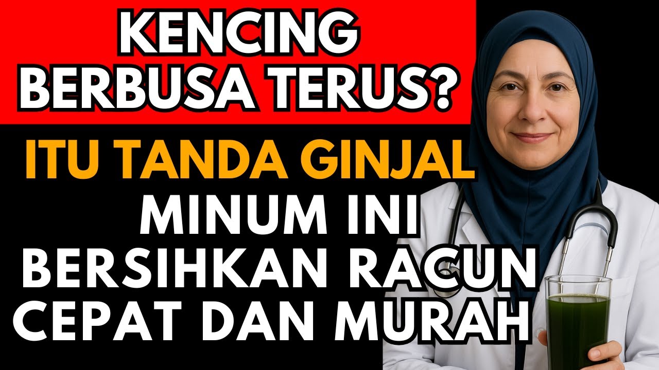 DokterBongkar!! GINJAL RUSAK 70% TANPA SAKIT! 2 Bahan Dapur Ini Bersihkan Racun | Kesehatan Lansia