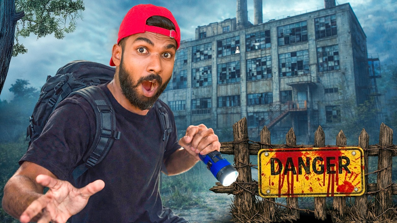 මම හොල්මන් කර්මාන්තශාලාවක රැයක් හිටියා | I Survived 24 Hours In An Abandoned Factory