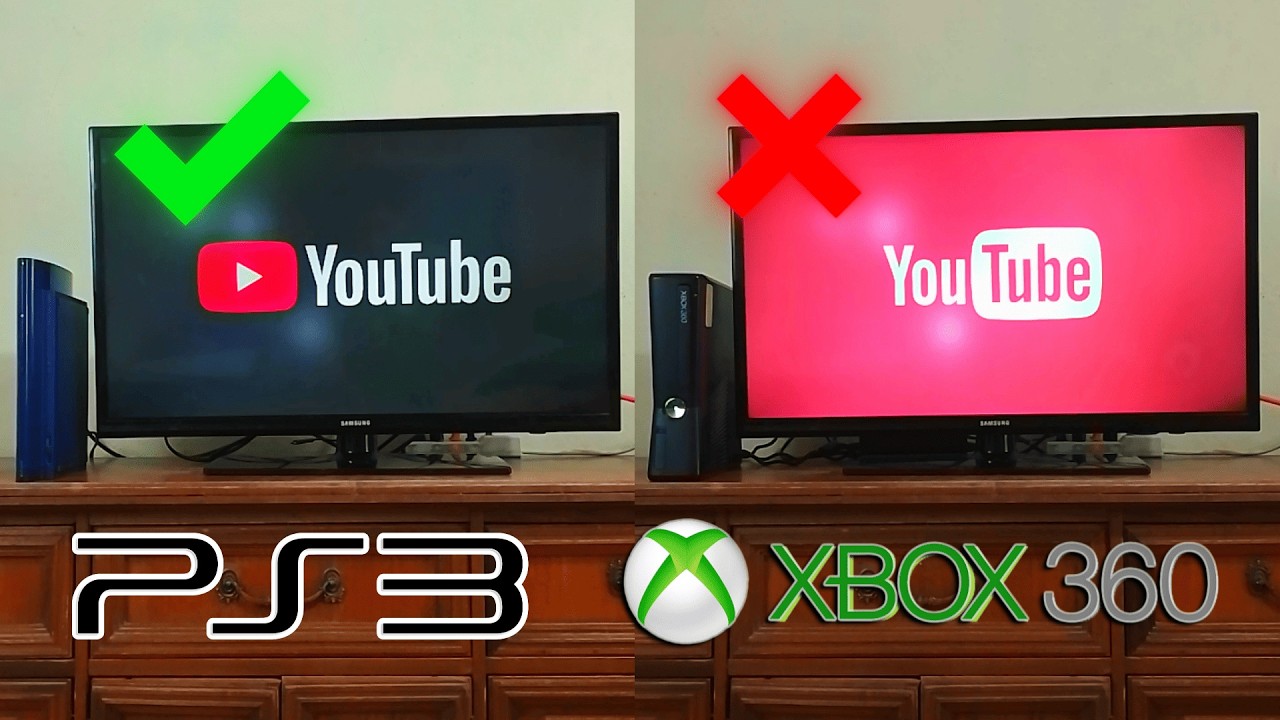 Así Funciona YOUTUBE de XBOX 360 y PLAY STATION 3...