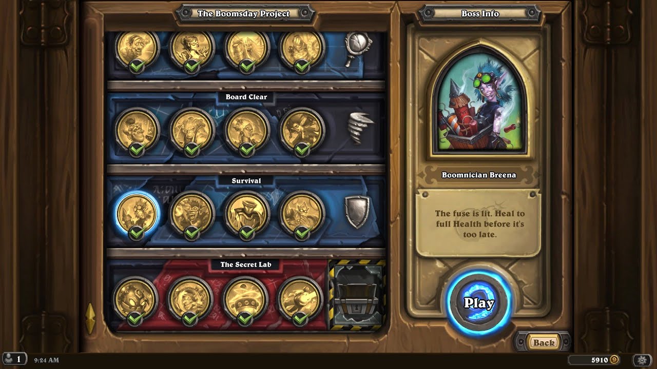 The Boomsday Project in 2024 Puzzle Survival Boomnician Breena