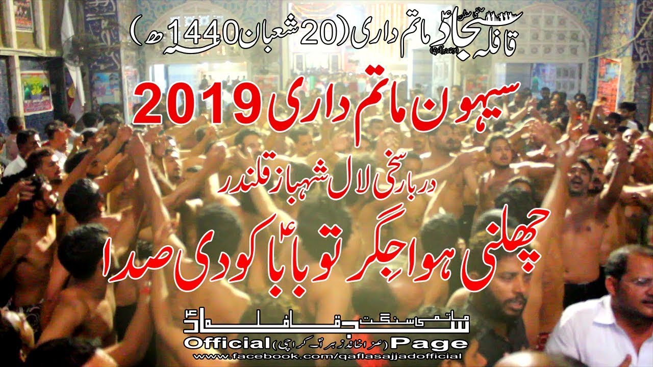 Qafla Sajjad Matamdari-Sehwan 2019(20 Shaban 2019)