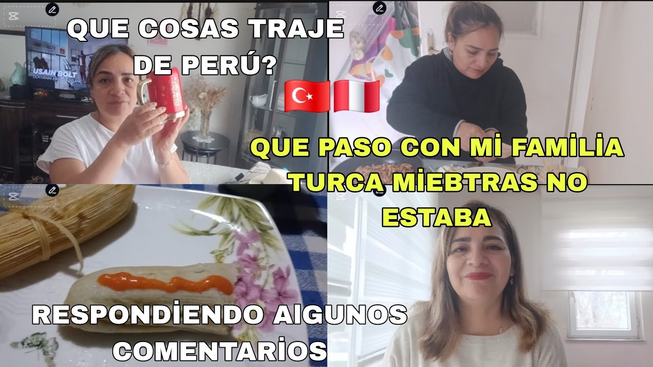 QUE PASO CON Mİ FAMİLİA TURCA /RESPONDİENDO PREGUNTAS 🇹🇷🇵🇪