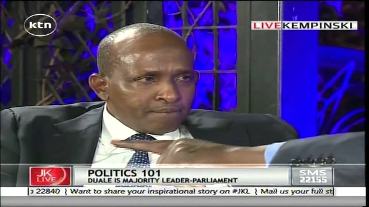 Jeff Koinange Live with Majority Leader in Parliament Aden Duale 17/02/2016 part 1