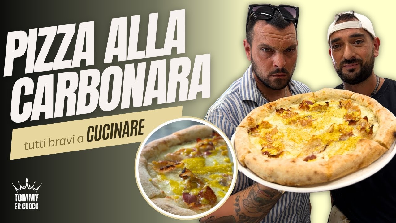 PIZZA ALLA CARBONARA - Faccio l'esame!