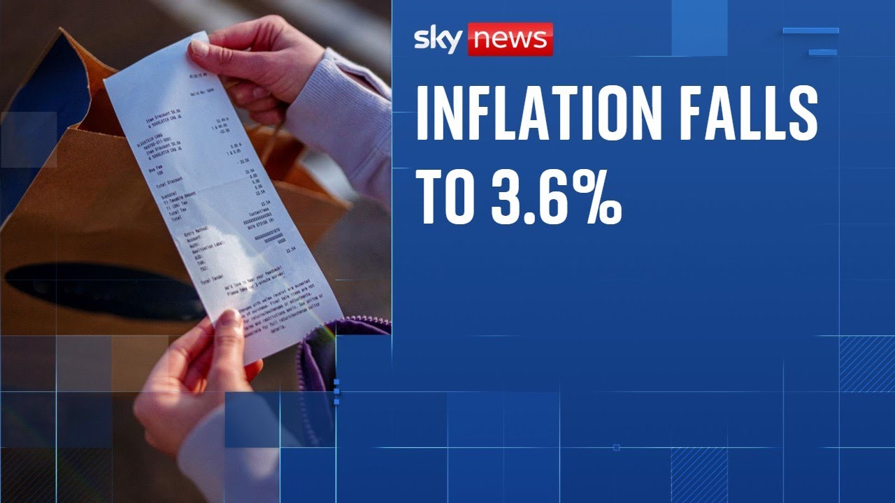 Inflation fall shows UK may have reached turning point for price rises