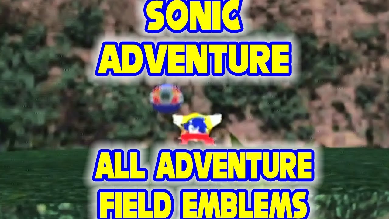 Sonic Adventure All Adventure Field Emblems