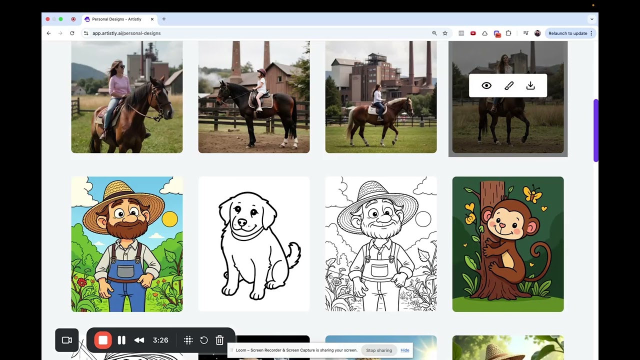 Artistly 6.0: как превратить свои фотографии в раскраски
