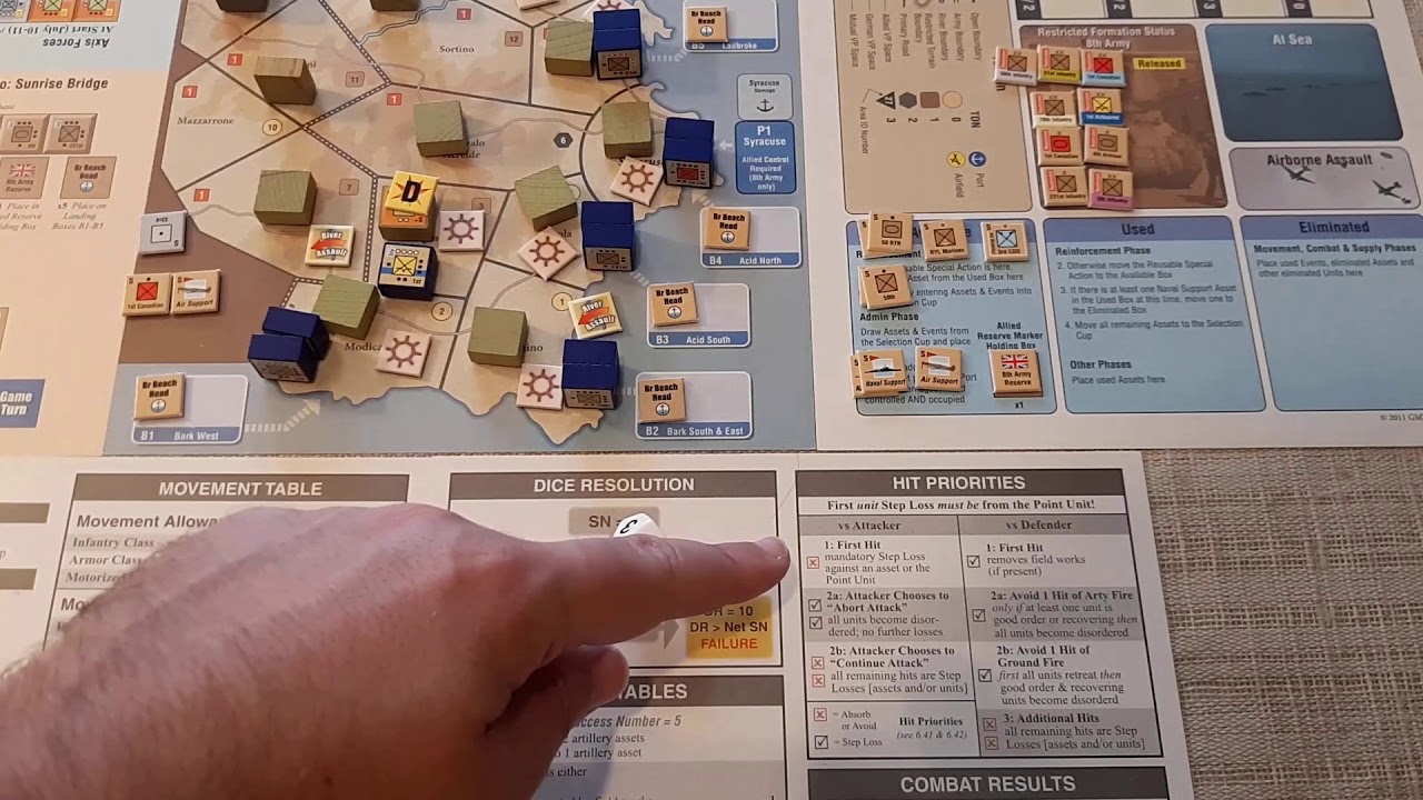 FAB Sicily - Boardgame ITA: Regole e turno di esempio 2/2