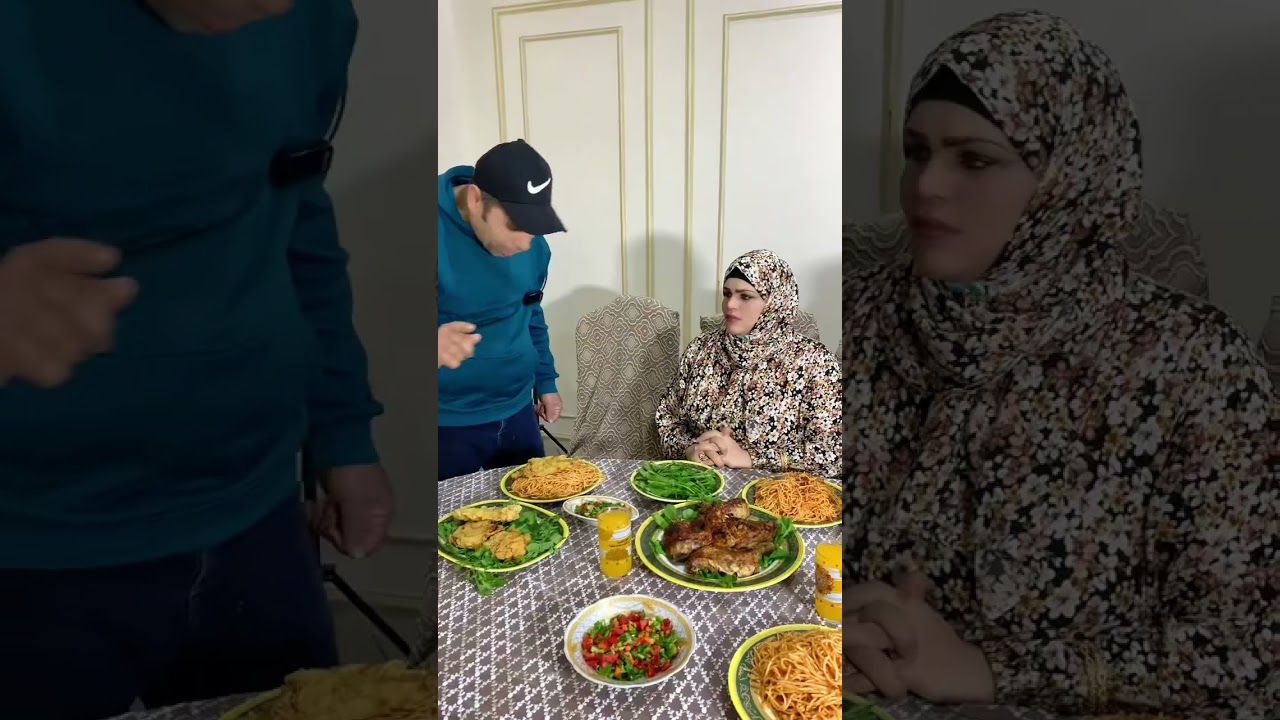 أكلت حماها في المطبخ عشان قرفا_نه منه هيا واخواتها البنات والي حصل من الزوج في النهايه مفاجئه
