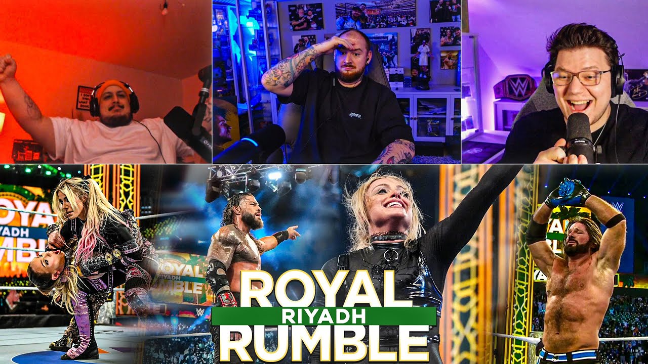 LIV MORGAN & ROMAN REIGNS ALS SIEGER!!🔥😍 WWE Royal Rumble 2026 LIVE REACTIONS & XXL REVIEW!!
