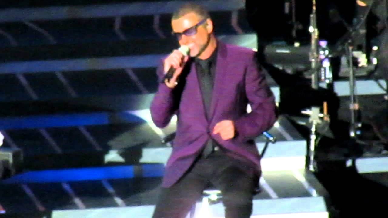 George Michael Cowboys and Angles live Liverpool Echo Arena 10th October 2012 MVI 0771