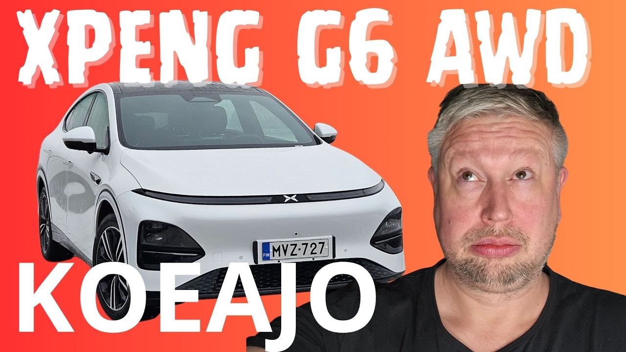 Uusi Xpeng G6 AWD – Teslan haastaja koeajossa | KaaraTV